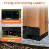 6x6 Post Base for Concrete Heavy Duty Adjustable Deck Post Bracket with 1" Standoff