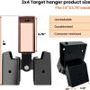 02 2x4 Target Stand Brackets Heavy Duty Steel A-Frame Shooting Target Stand Kit (2 PCS / 4 PCS)