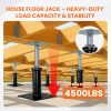 03 Adjustable House Floor Jacks for Leveling (4–7", 11–16", 11.8–16") Heavy Duty Support Posts
