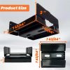 8x8 Post Base for Concrete Heavy Duty Adjustable Post Bracket with 1" Standoff