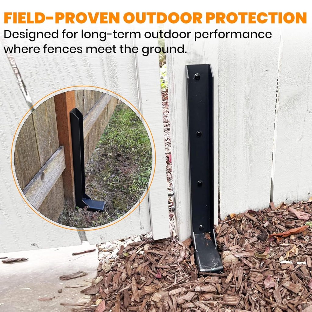 easy fence post repair solution