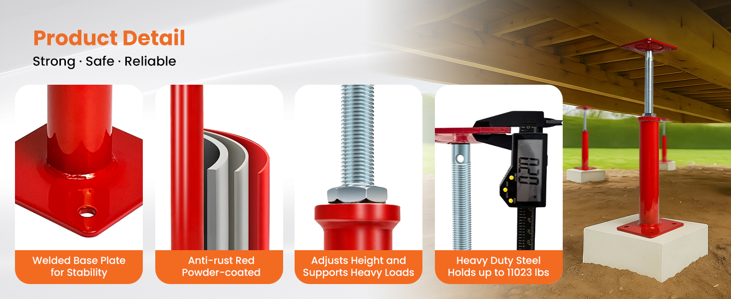 basement jack support system