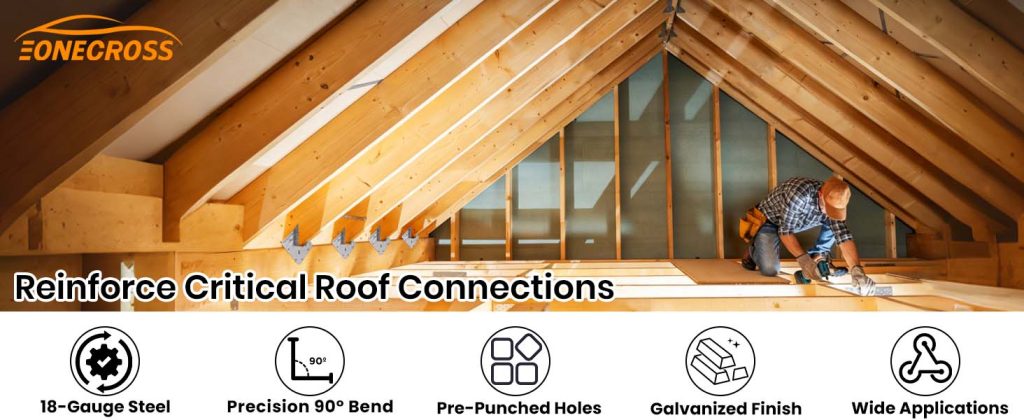 hurricane ties for rafters galvanized