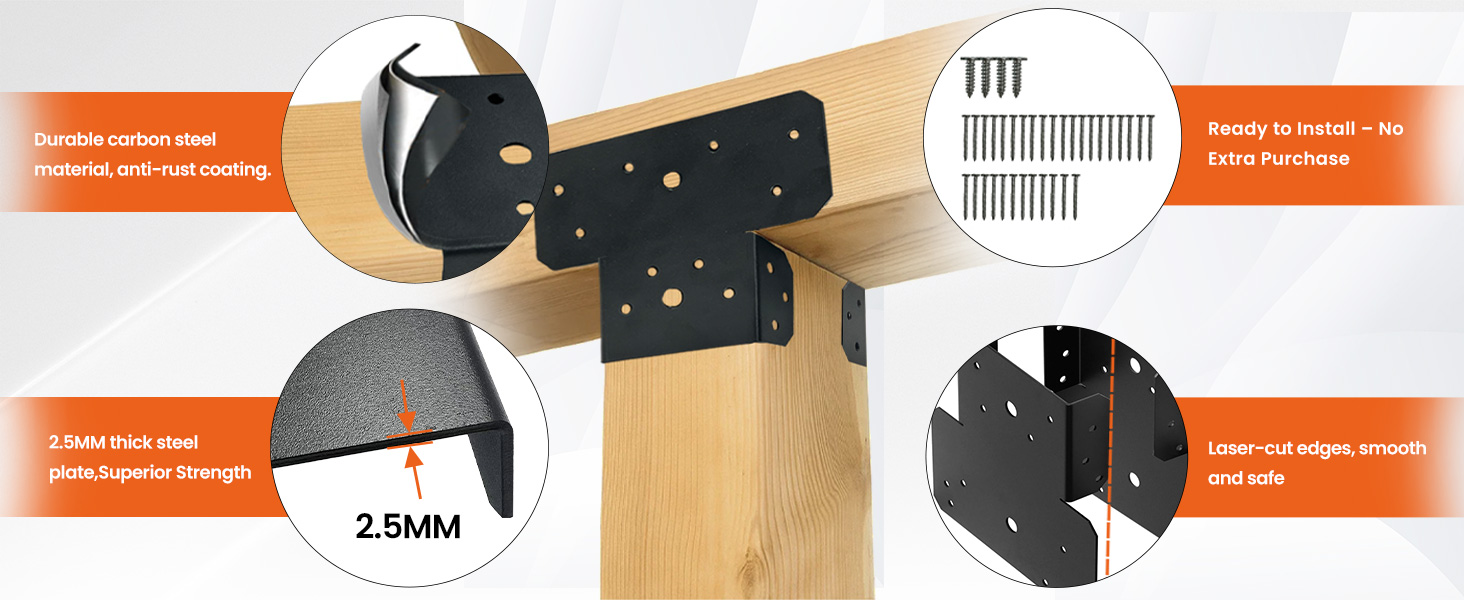 post to beam connector