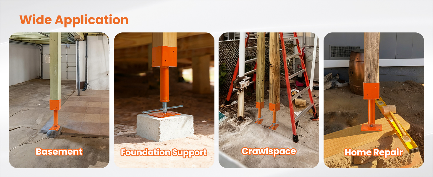 screw jack post wide application