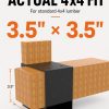 02 Workbench Bracket Kit | Heavy-Duty Steel DIY Garage Workbench Brackets for 2x4 & 4x4 Lumber