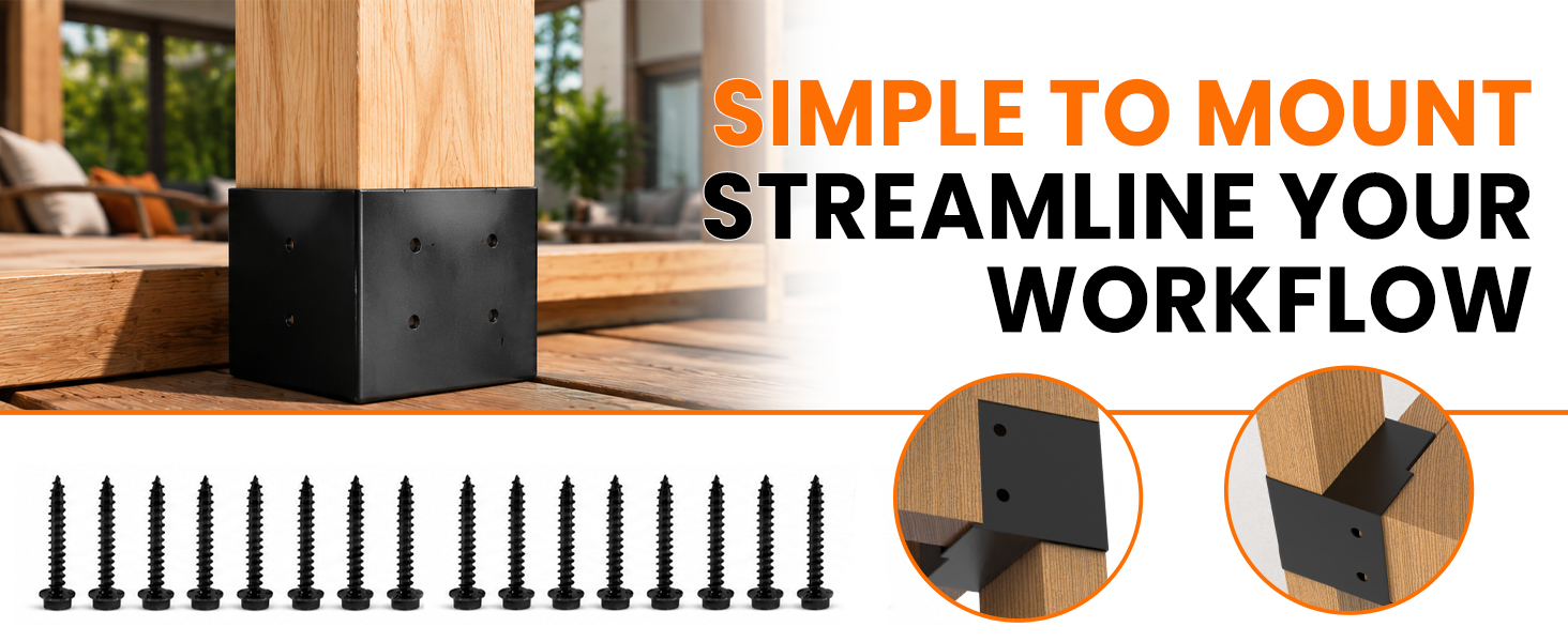 simple to mount streamline your workflow
